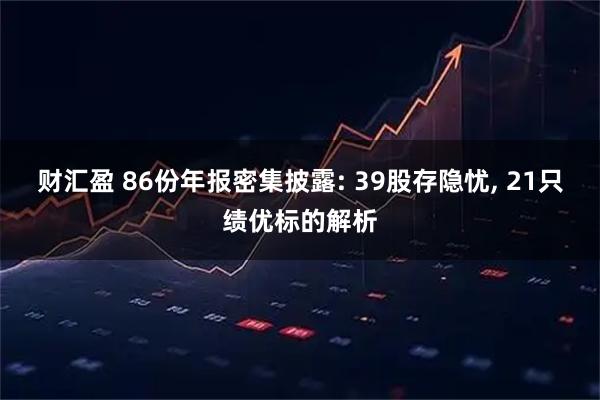 财汇盈 86份年报密集披露: 39股存隐忧, 21只绩优标的解析