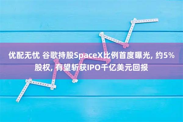 优配无忧 谷歌持股SpaceX比例首度曝光, 约5%股权, 有望斩获IPO千亿美元回报